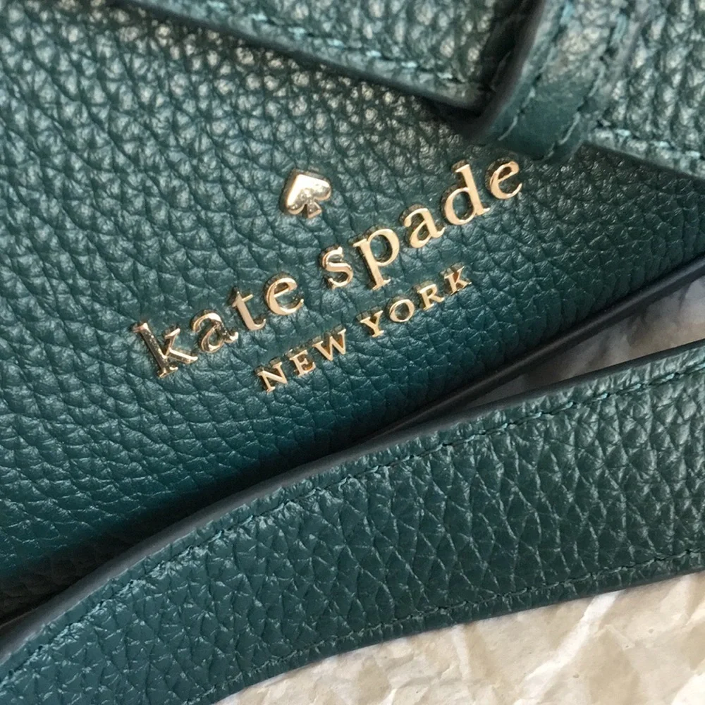 Kate Spade Smoosh Pebbled Leather Crossbody & Leila Leather Wallet (SET) - Picture 4 of 17